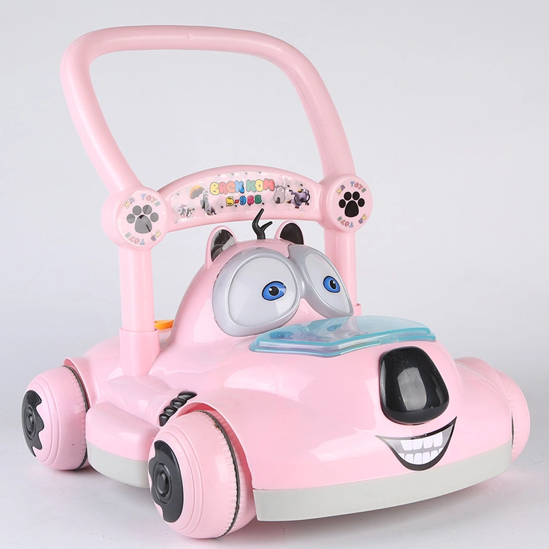 Factory Price Baby Walking Ring Musical Walker and Rocker for Children Learn to Walk Baby Walker