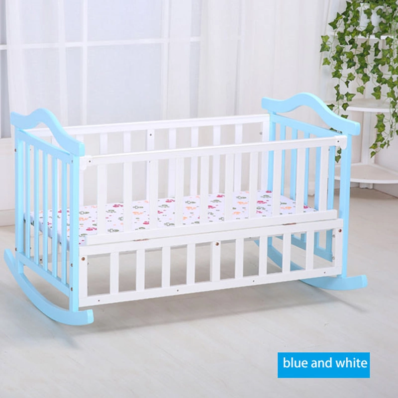 High Quality Hot Sale Wooden Swing Baby Bed Cradle for Newborn Kids
