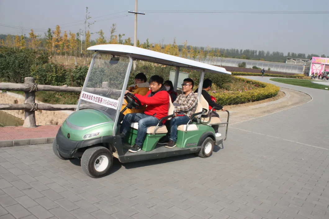 Back to Back Six Seaters Electric Sightseeing Car