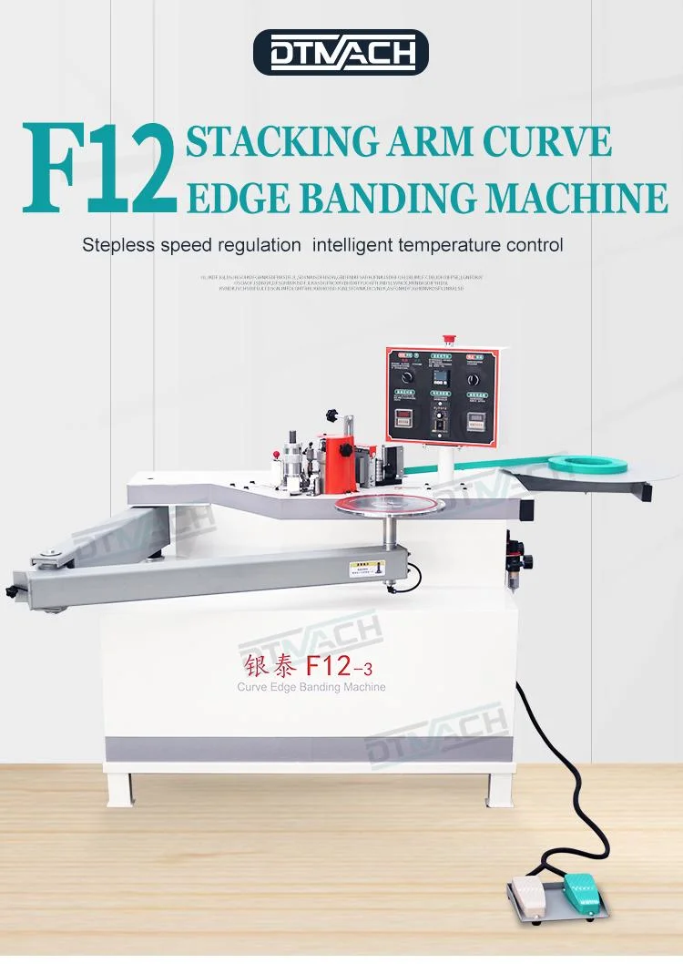 Single Sided Woodworking Automatic Curve Straight Edge Banding Machine