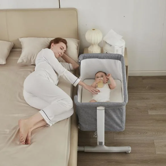 Baby Nest Portable Crib Travel Bed Detachable Baby Bassinet for Newborn Baby