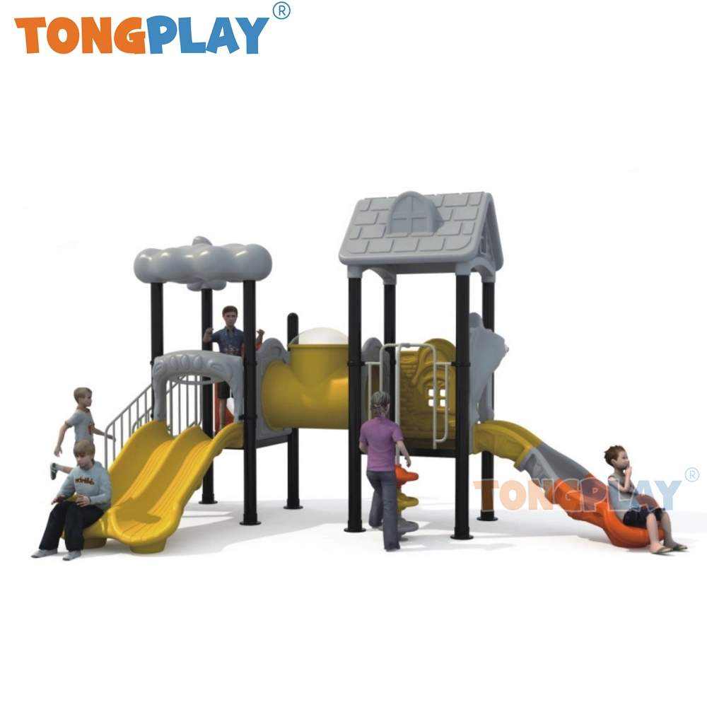 Indoor or Outdoor Playground Kids Slide Plastic Equipment Children Amusement Playful Game Happy Childhood