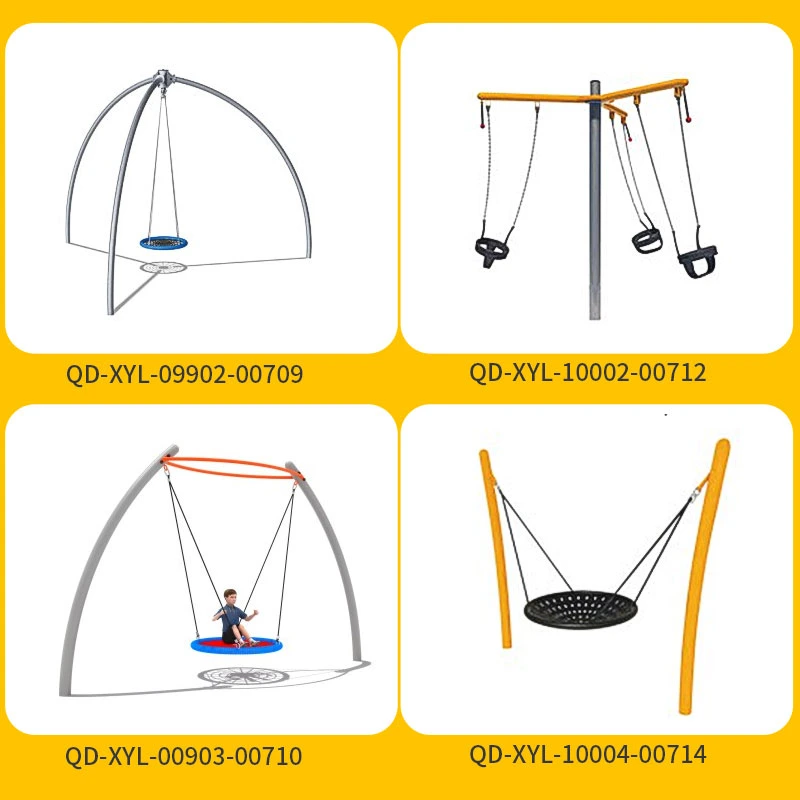 Swing001 Swing for Kids Outdoor Amusement Equipment Swing for Playground