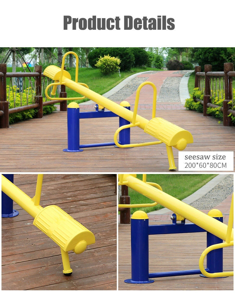 Rocking Horse Body Strong Fitness Seesaw Outdoor Kids Gym Exercise Equipment