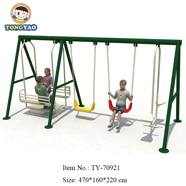 New Design Outdoor Playground Metal Swing Sets Ty-709217