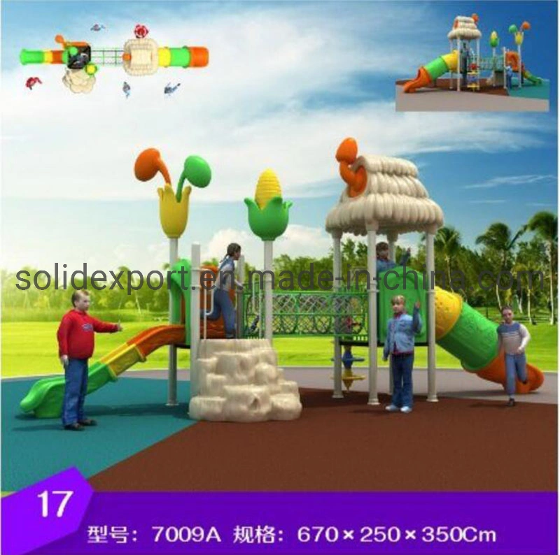 Kindergarten Park Outdoor Large Scale Combined Spiral Slide for Kids