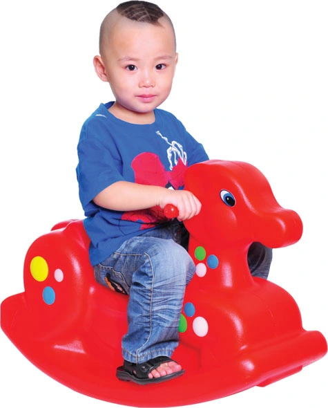 Hot New Products Outdoor Kids Plastic Board Spring Rocking Horse on Springs