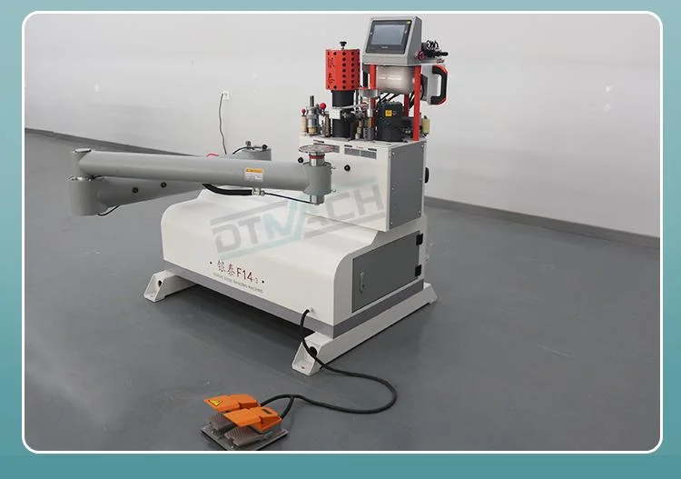 Dtmach Cabinet Industrial Wood Single Sided Curve Edge Banding Machine for Sale