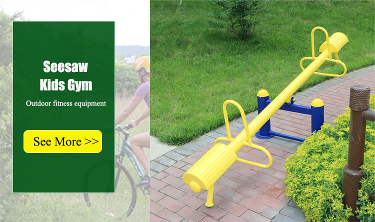 Rocking Horse Body Strong Fitness Seesaw Outdoor Kids Gym Exercise Equipment