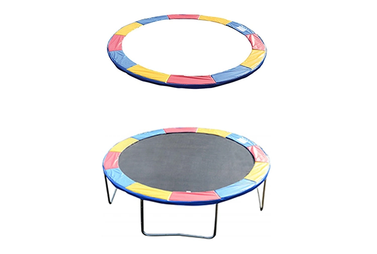 Funjump 2023 High Quality Christmas Gift Trampoline Mini Kids Multicolor Trampoline with Ladder