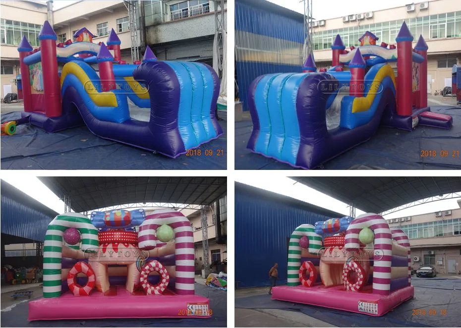 Lilytoys Inflatable Jumper Bounces House Air Bouncer Inflatable Trampoline