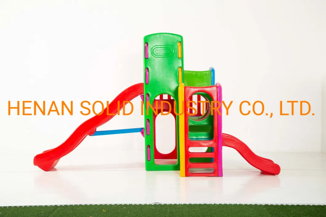 Plastic Indoor Slide with Swing Children Slide Kids Plastic Slides