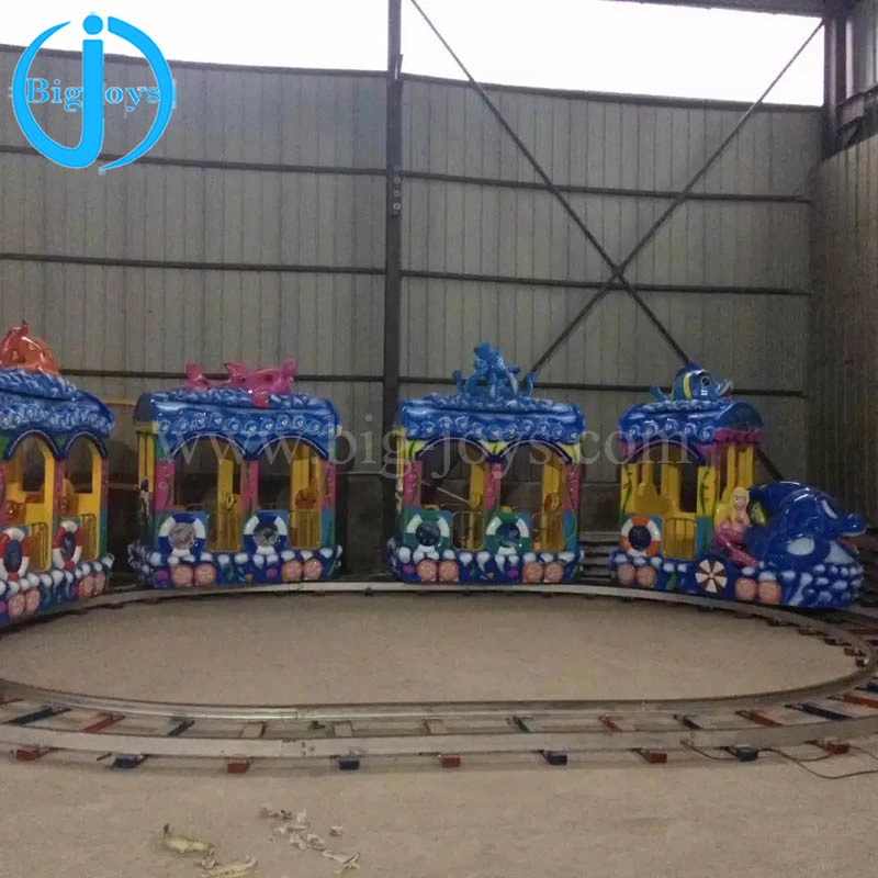 High Quality Attractive Appearance Popular Indoor Amusement Ocean Electric Train