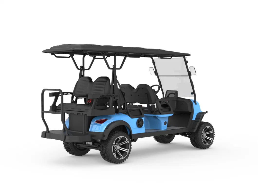 Unique Golf Cart 6 Seater Sightseeing Car Hotel Car New Design