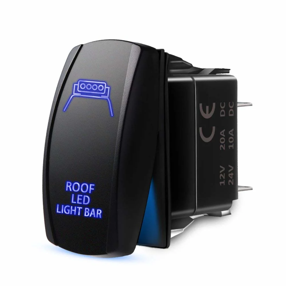 Laser Roof LED Light Bar on-off Rocker Switch