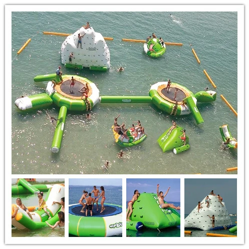 Inflatable Seesaw Rocker Float Water Totter