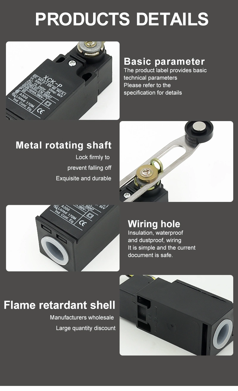 Xck-P110 1no 1nc Spdt Momentary Push Plunger Actuator Limit Switch