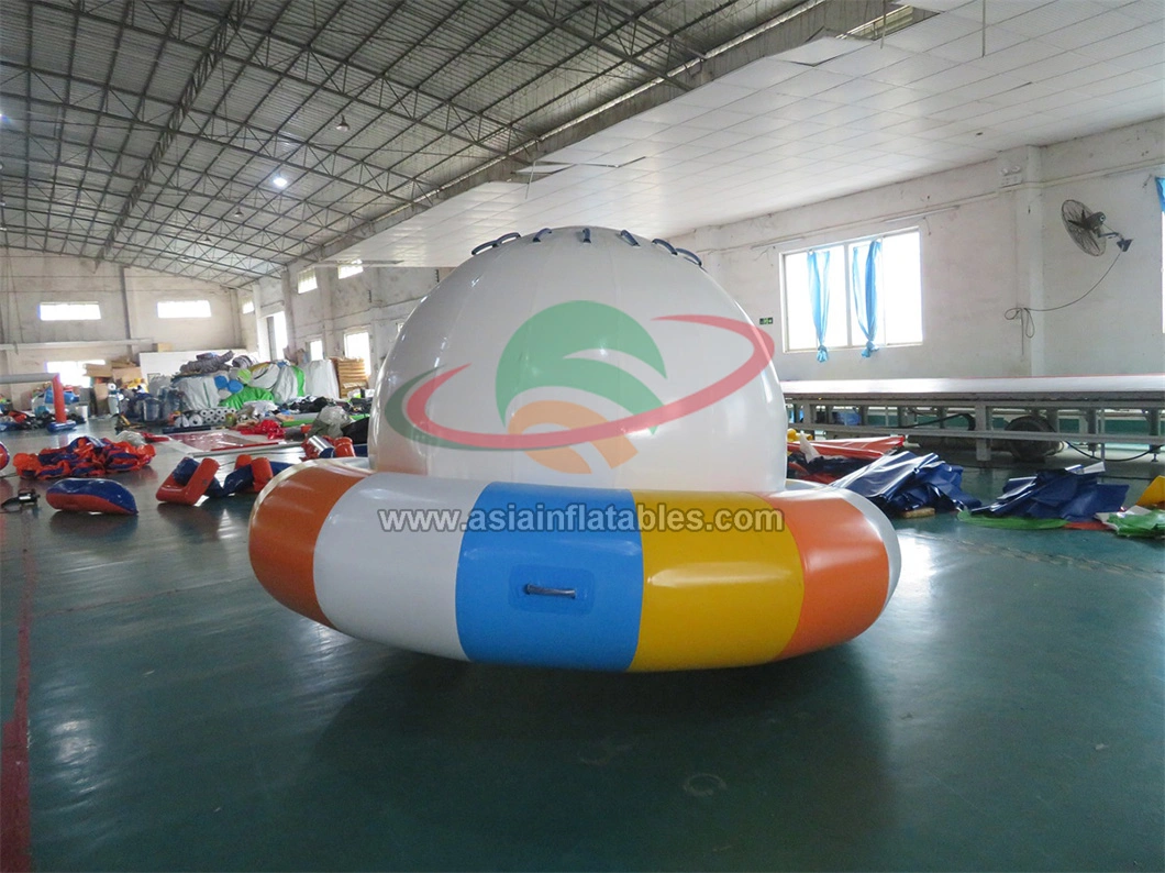 Water Park Inflatable Spinner Inflatable Saturn Rocker for Adults