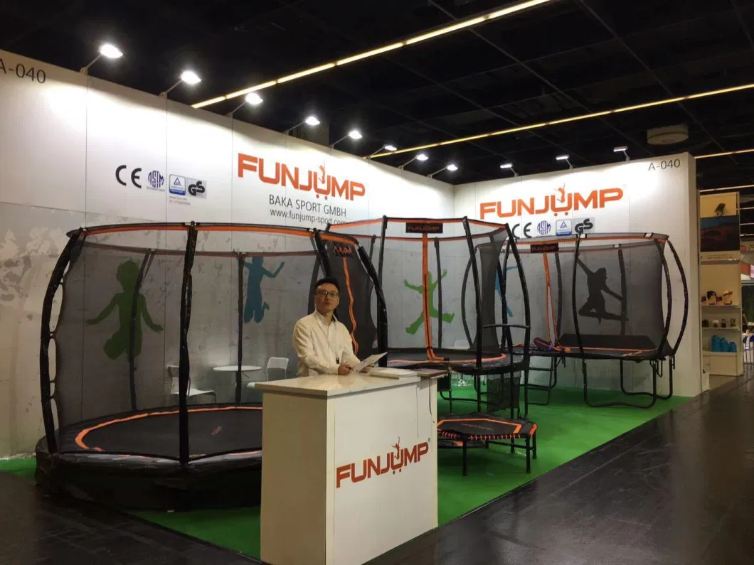 Funjump Wholesale Customized Commercial Outdoor Round Kids Trampoline