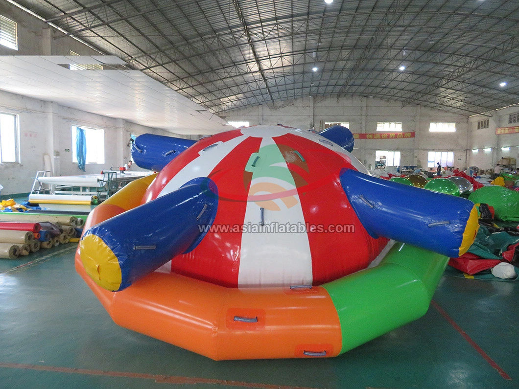 Water Park Inflatable Spinner Inflatable Saturn Rocker for Adults