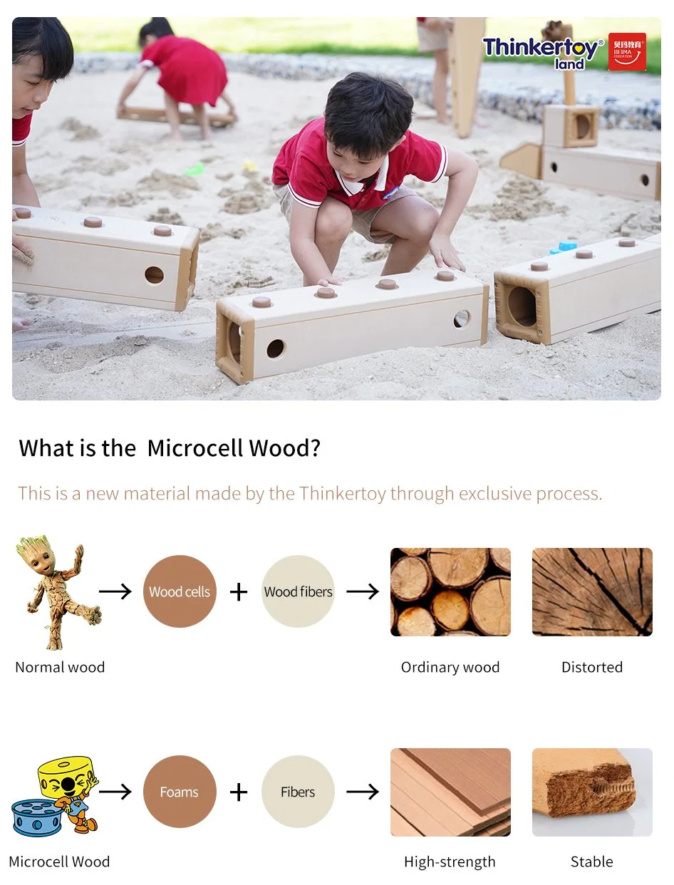 Mircocell Wood Beach Toy Sand Play Water Play Outdoor Equipment