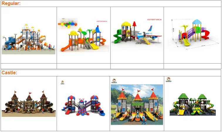 Large Outdoor Slide Playgrounds Child Park Playground Equipment Set