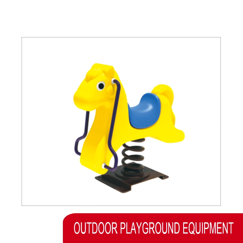 Outdoor Playground Plastic Spring Rider Ride on Toy Rocking Horse Toys Children