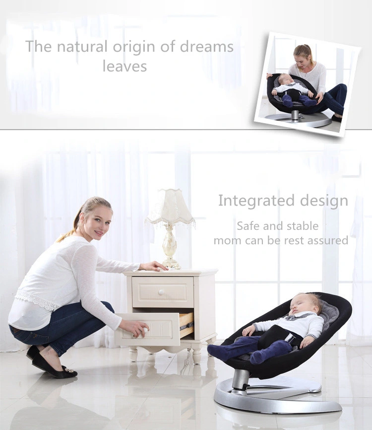 High Quality Multi-Function Baby Swing Leaf Bouncer Chairs Comfortable Folding Baby Rocker