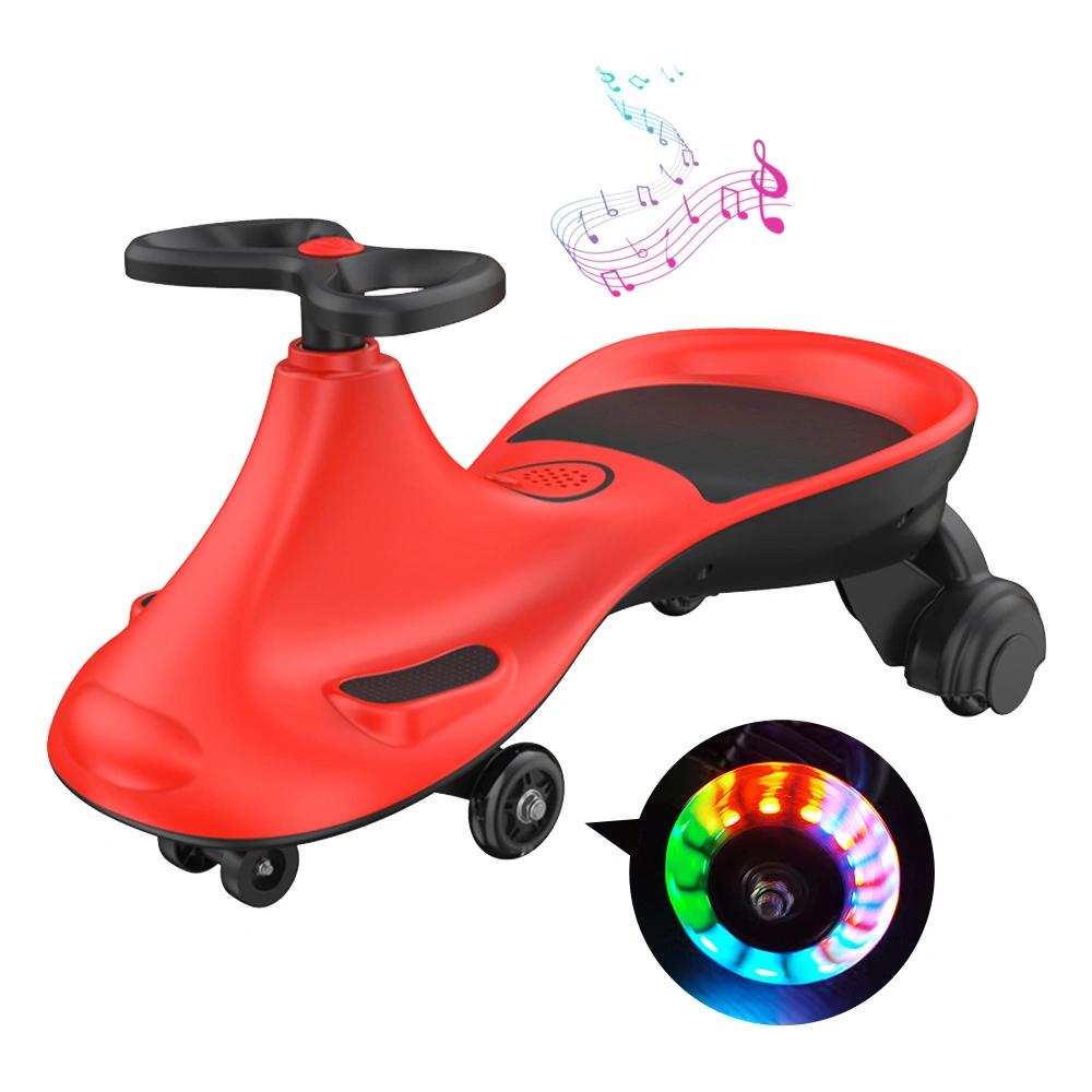 Wholesale Price Baby Plasma Car Children Twisted Swing Toys Kids Wiggle Yoyo Car with Music and Flashing Wheels