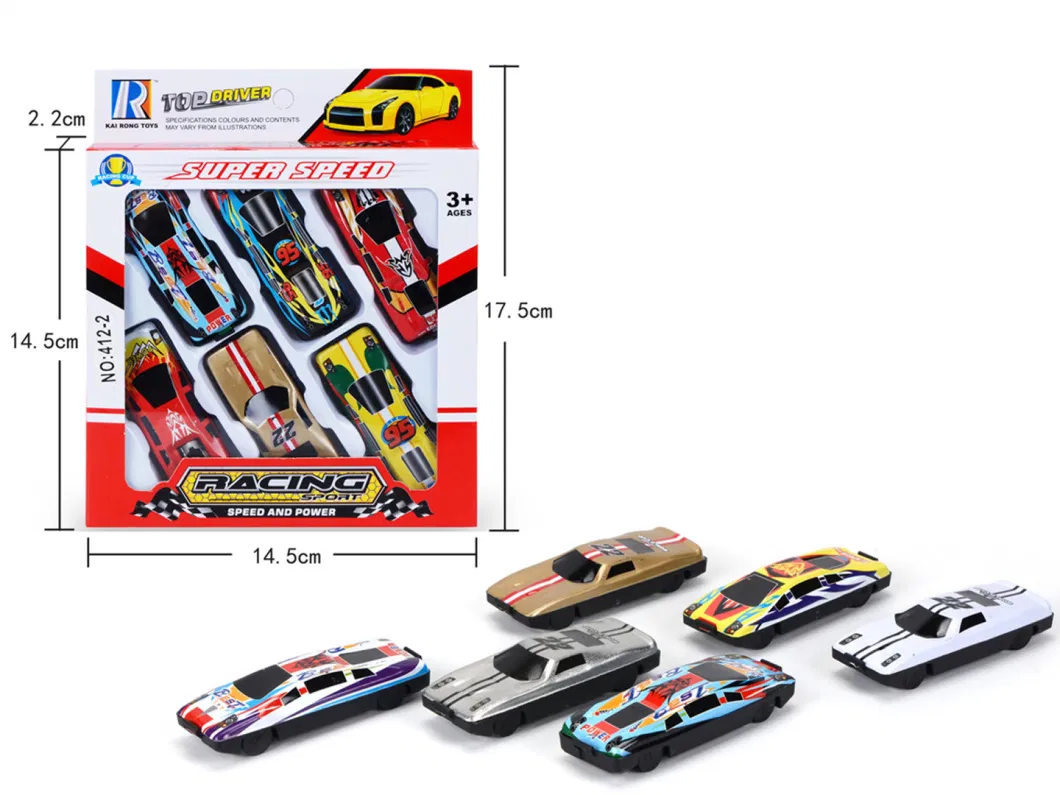 Hot Sale Racing Car Free Wheel Alloy Mini Toys Vehicle for Kids (10446234)