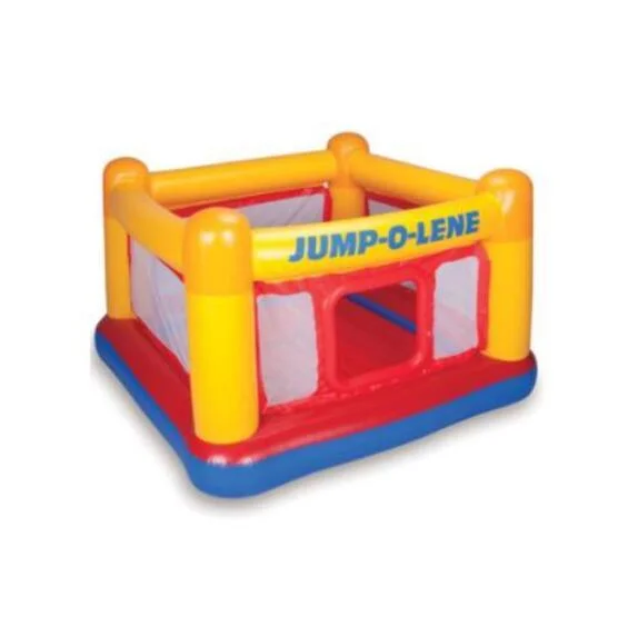 Small Rectangular for Kids Indoor Commercial Mini Trampoline Children Inflatable Trampoline