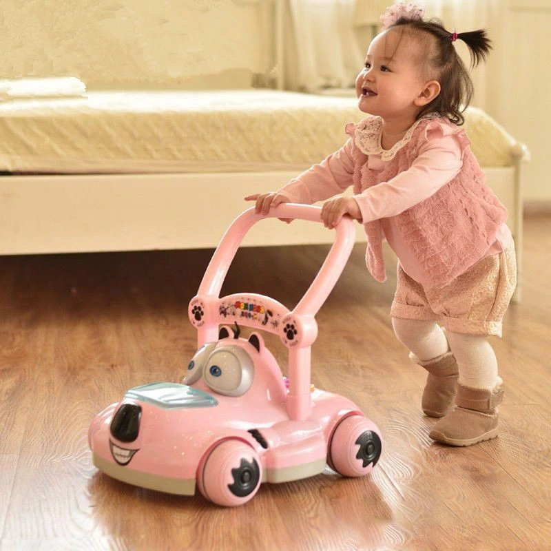 Factory Price Baby Walking Ring Musical Walker and Rocker for Children Learn to Walk Baby Walker