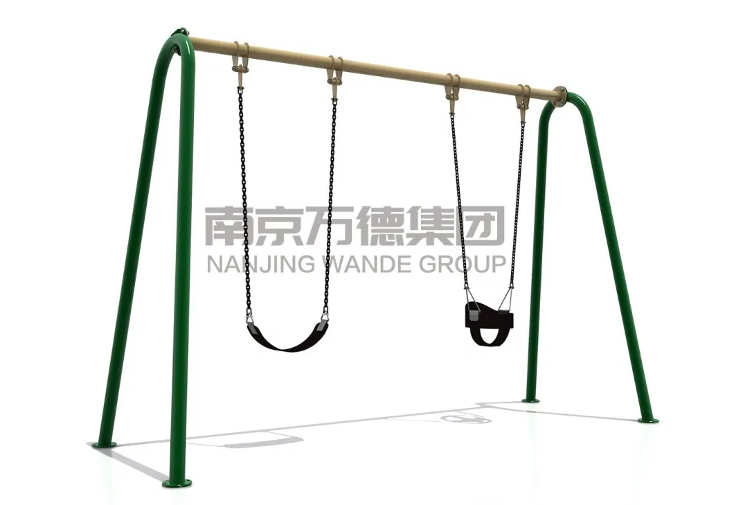 Amusement Park Outdoor Playground Equipment Kids Play Baby Swing Set