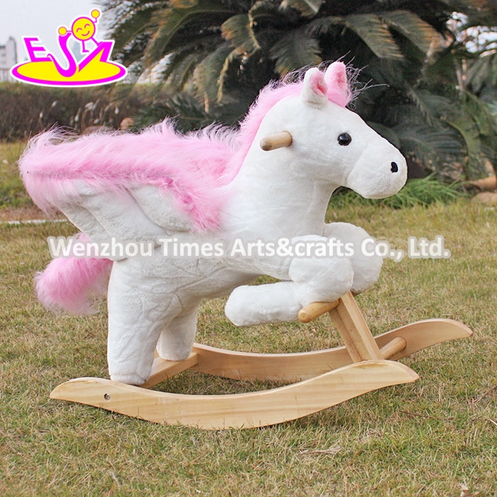 New Wooden Balance Rocking Horse, Popular Wooden Rocking Horse, Kids&prime; Wooden Rocking Horse Toy, Wood Rocking Horse W16D072