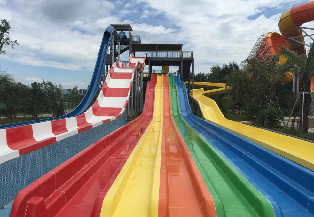 Customizable Water Park Equipment Manufacturer of Large Outdoor Fiberglass Water Park Equipment