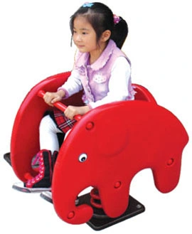 Red Elephant Rocking Horse Toddler Outdoor Equipment Play Games