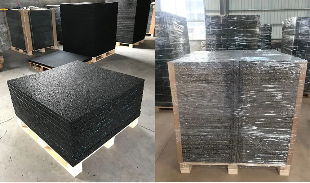 High Quality Rubber Sheet Rubber Granules Rubber Floor Tiles Rubber Flooring Mats