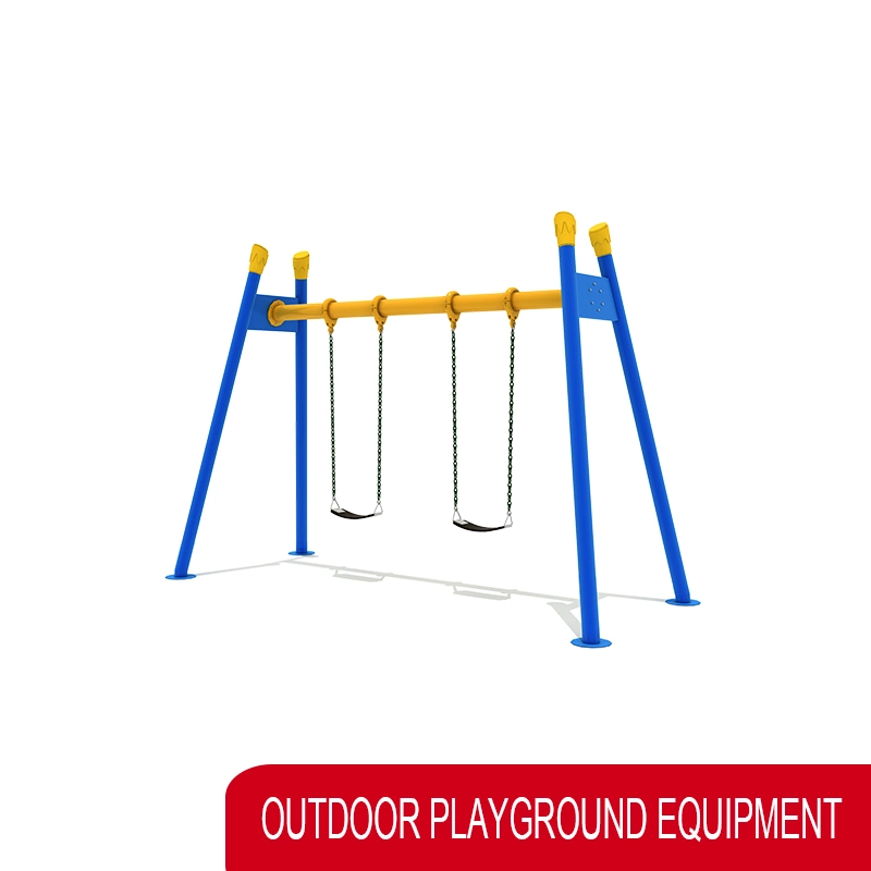 Amusement Park Outdoor Wooden Net Web Swing Play Sets Playground Equipment