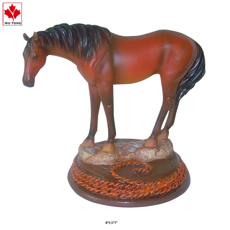 Animal Resin Crafts Horse Resin Art Sculptures Are Used for Business Gifts and Home Decor