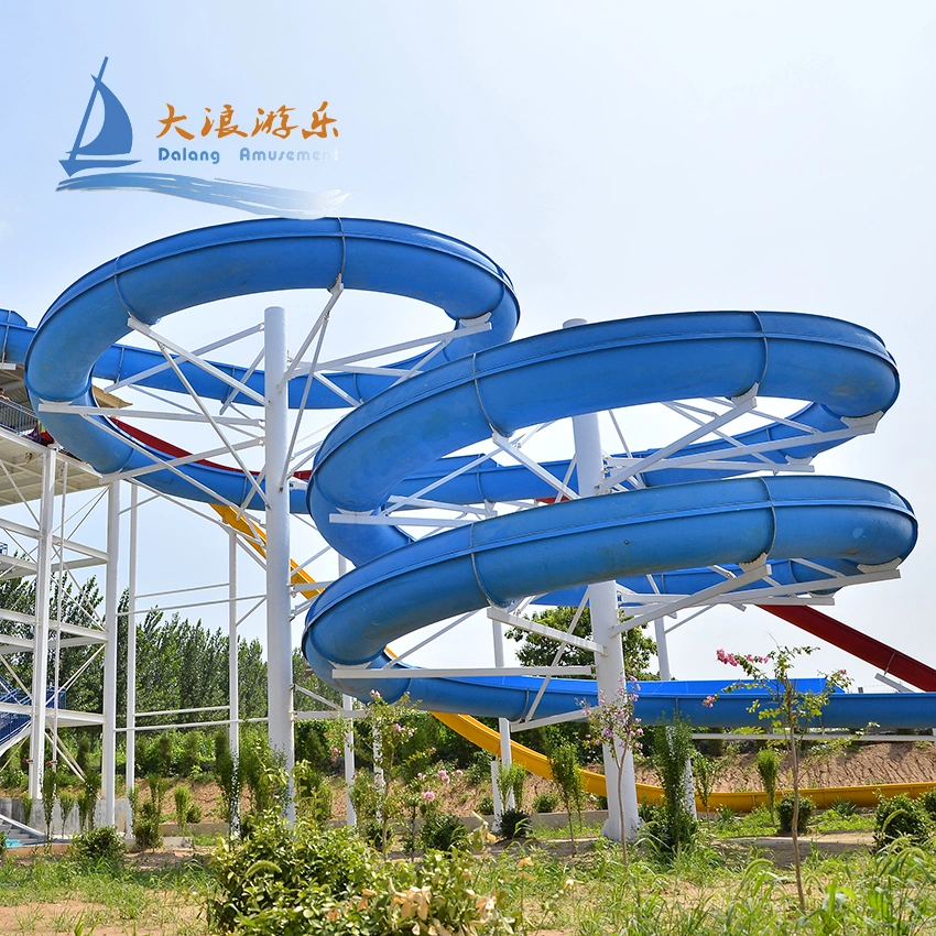 New Design Water Slide Outdoor Play Park Equipment Factory Direct