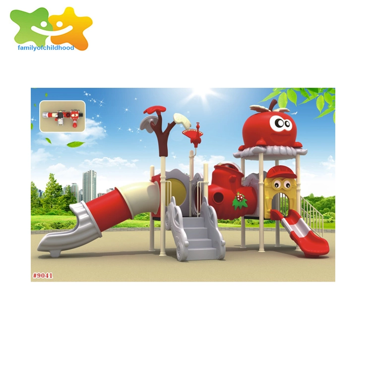 A01 Kids Public Plastic Outdoor Playground Equipment Slide