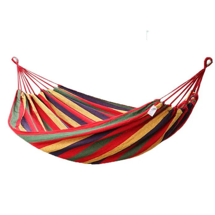 Large Outdoor Travel Hammock, Casual Canvas Swing Double Hammock, Widened Outdoor Hammock