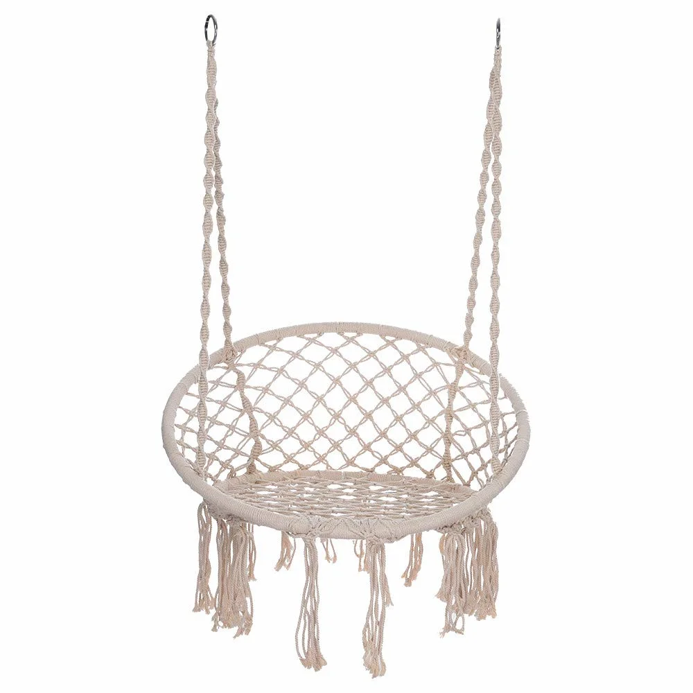 Knotted Cotton Rope Garden Patio Swing Kids Toy Factory