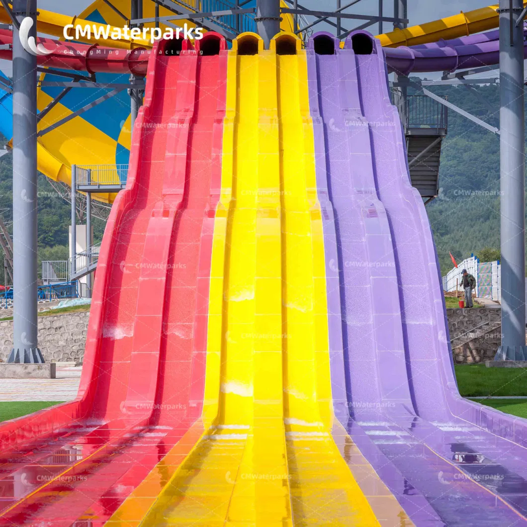 Hot Sale Water Park Equipment Fiberglass Water Slide for Adults Outdoor