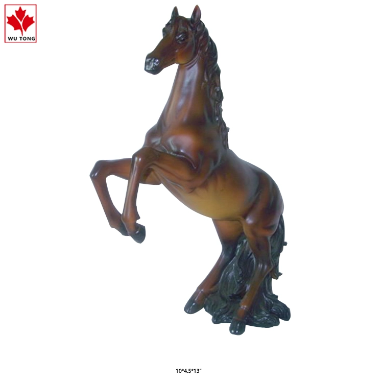 Customized Simple Resin Rocking Horse Ornaments Office Home Furnishings