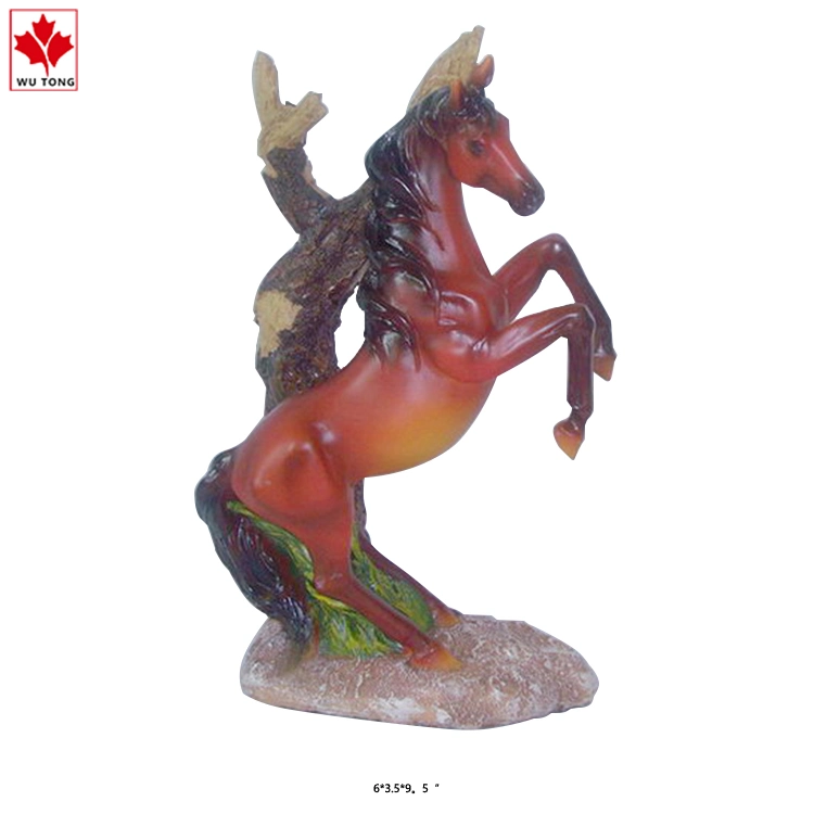 Customized Simple Resin Rocking Horse Ornaments Office Home Furnishings