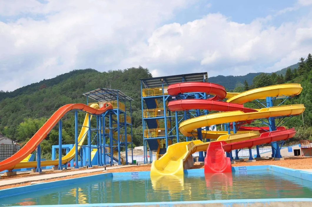 Customizable Water Park Equipment Manufacturer of Large Outdoor Fiberglass Water Park Equipment