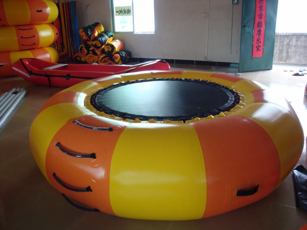 2023 New Cheap Floating Inflatable Water Trampoline