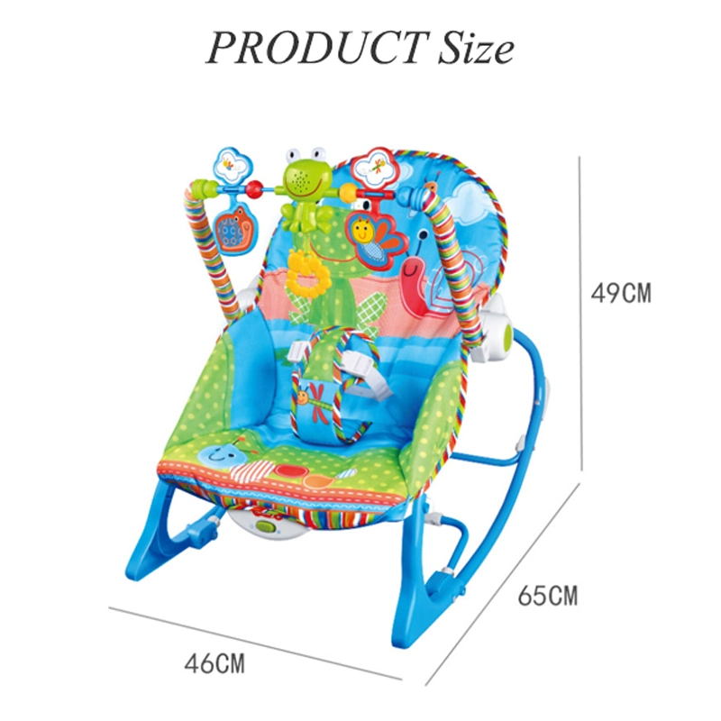 Factory Direct Hot Sale Comfort Sleeping &amp; Sitting Baby Vibration Musical Rocking Chari Toys Infant Multifunction Rocker Bouncer Baby Swing Bouncer