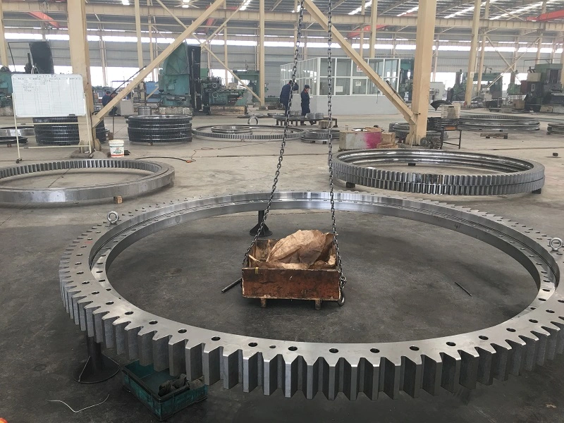 Heavy-Duty Construction Machinery Turntable Bearing 12-50 2240/2-06520 Large Size Swing Bearing